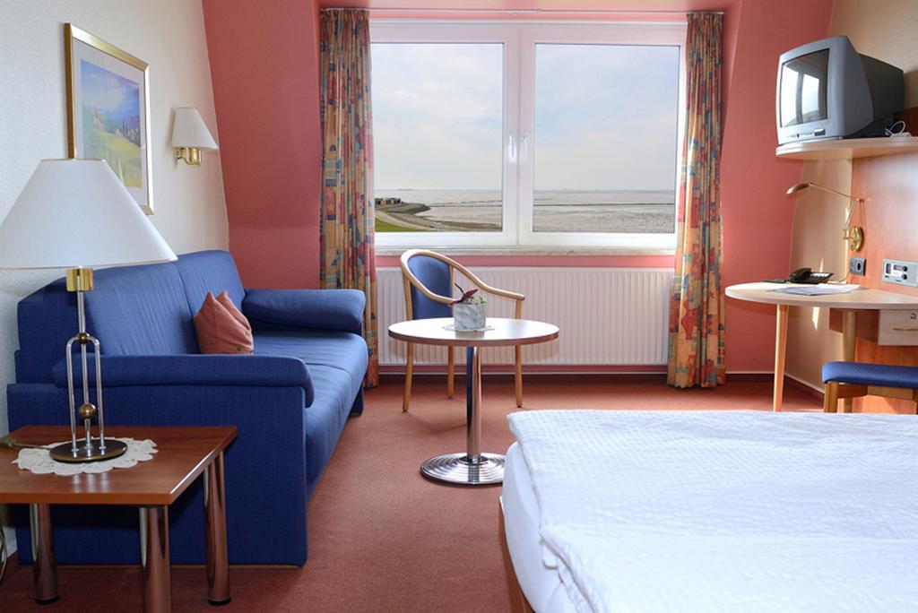 Strandhotel Dagebuell Direkt An Der Nordsee 외부 사진